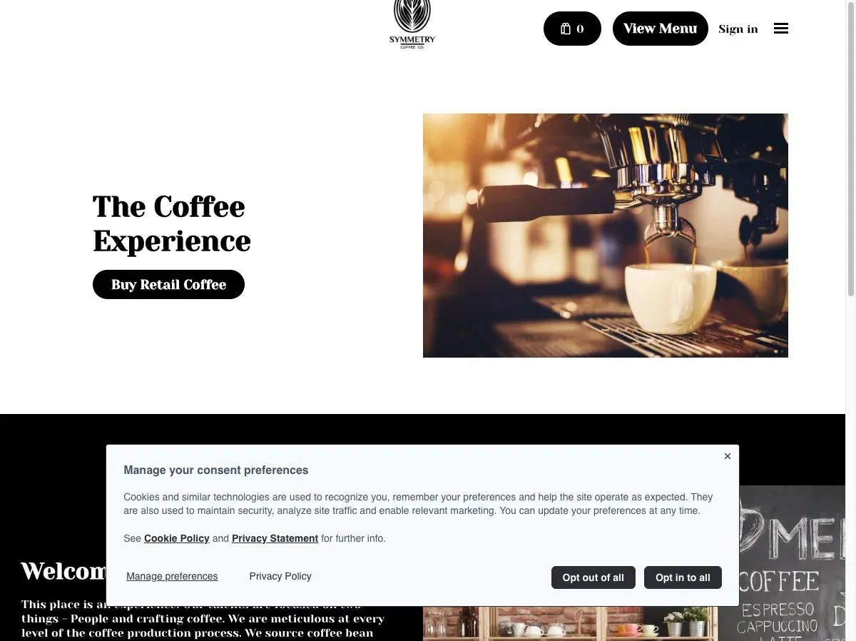 Symmetry Coffee & Crepes