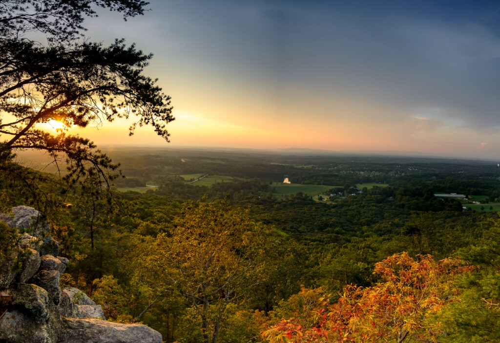 Sunset Panorama at “Sawnee Mountain”